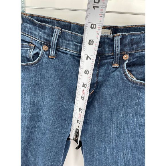 Madewell‎ Skinny Jeans Size 25 Mid Rise Blue - Picture 6 of 14